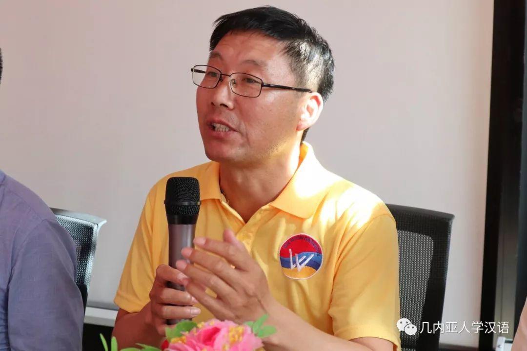 赢联盟几内亚籍员工中国语言文化培训班结业典礼在我院举行 赢联盟几内亚籍员工中国语言文化培训班结业典礼在我院举行