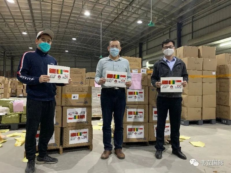 与疫情赛跑，赢联盟包机运送抗疫医用物资驰援几内亚！